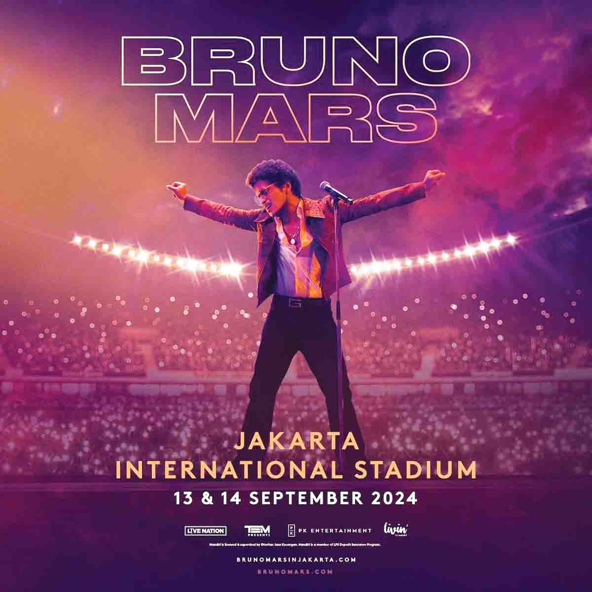 Konser Bruno Mars